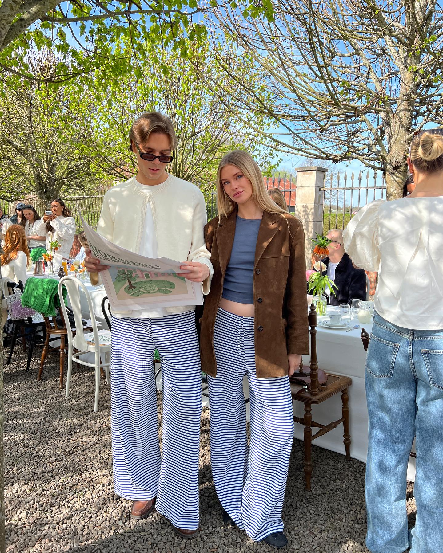 ARIA | Striped Pants