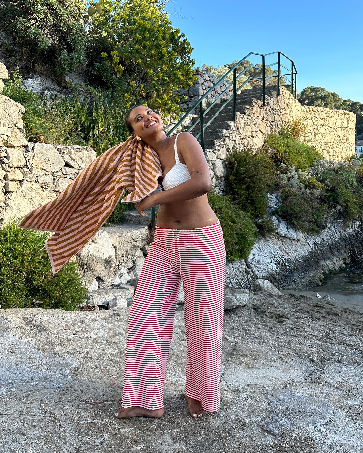 ARIA | Striped Pants