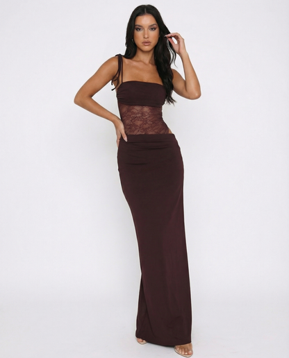ARIA | Lace Panel Maxi