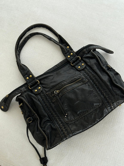 ARIA | Vintage Weave Shoulder Bag