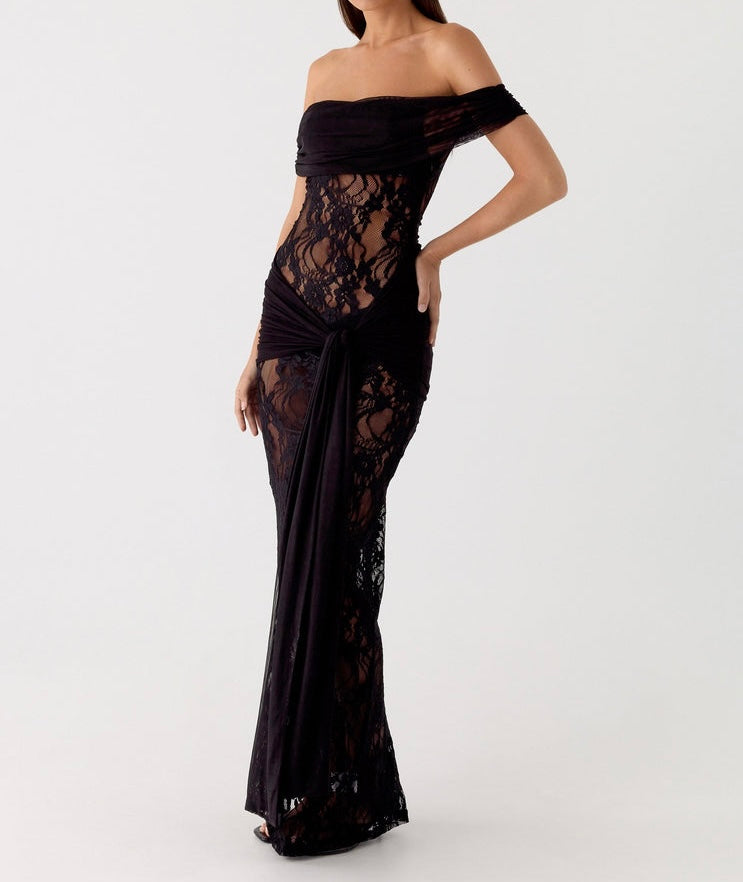ARIA | Lace Gown Maxi
