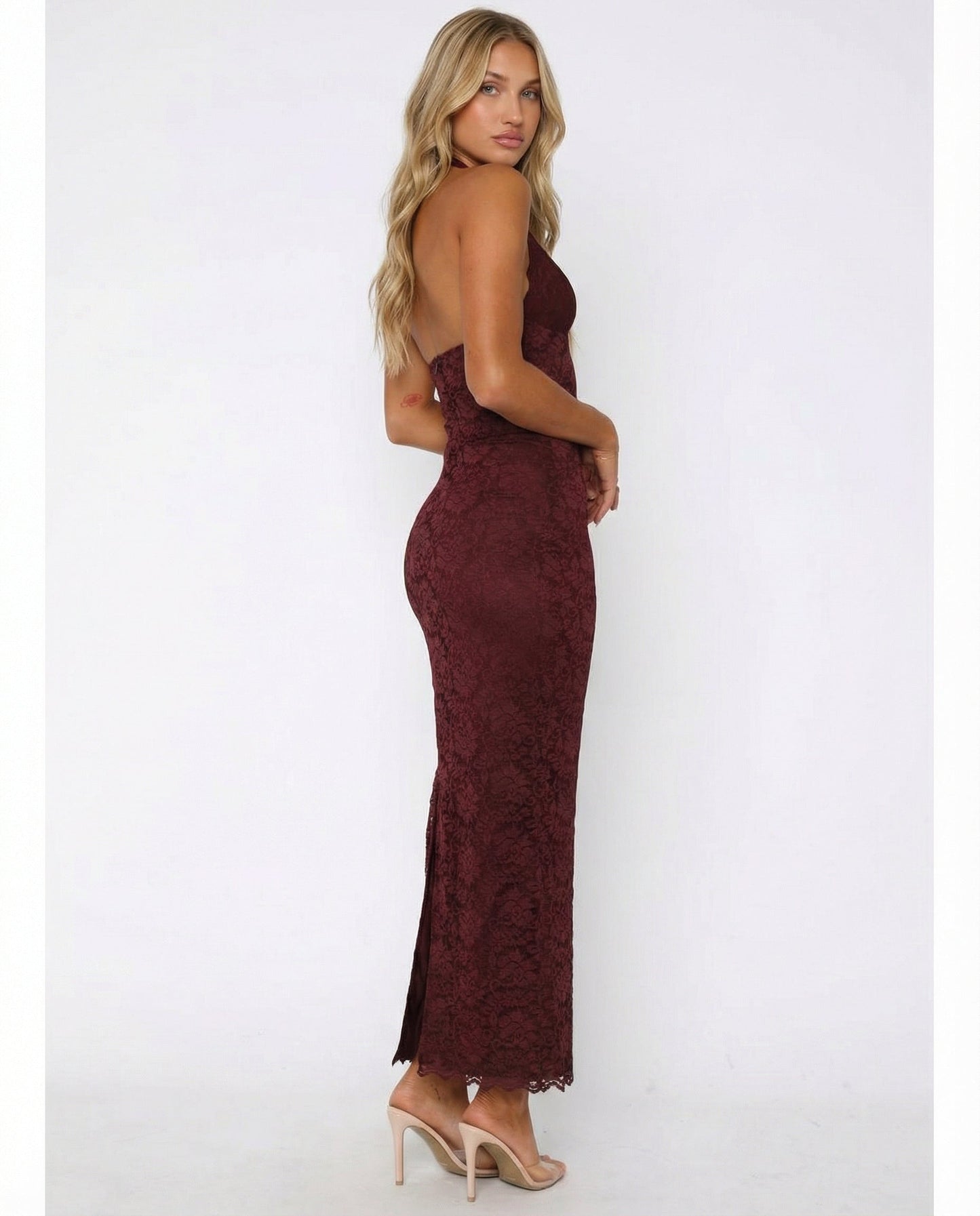 ARIA | Lace Me Maxi Dress